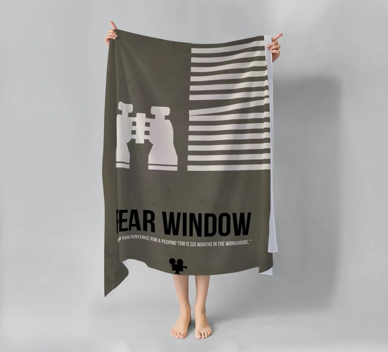 Rear Window telo mare da Naxart