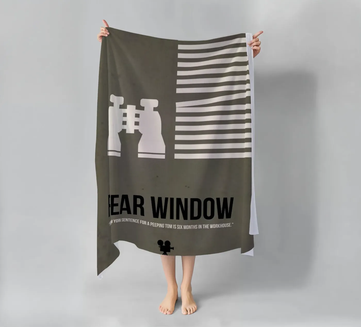 Rear Window telo mare da Naxart
