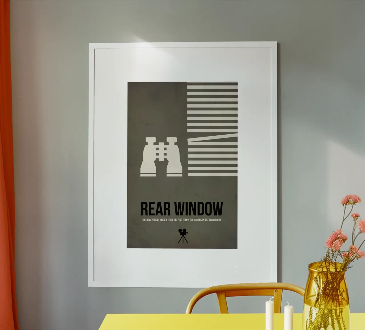 Rear Window carta hahnemühle da Naxart