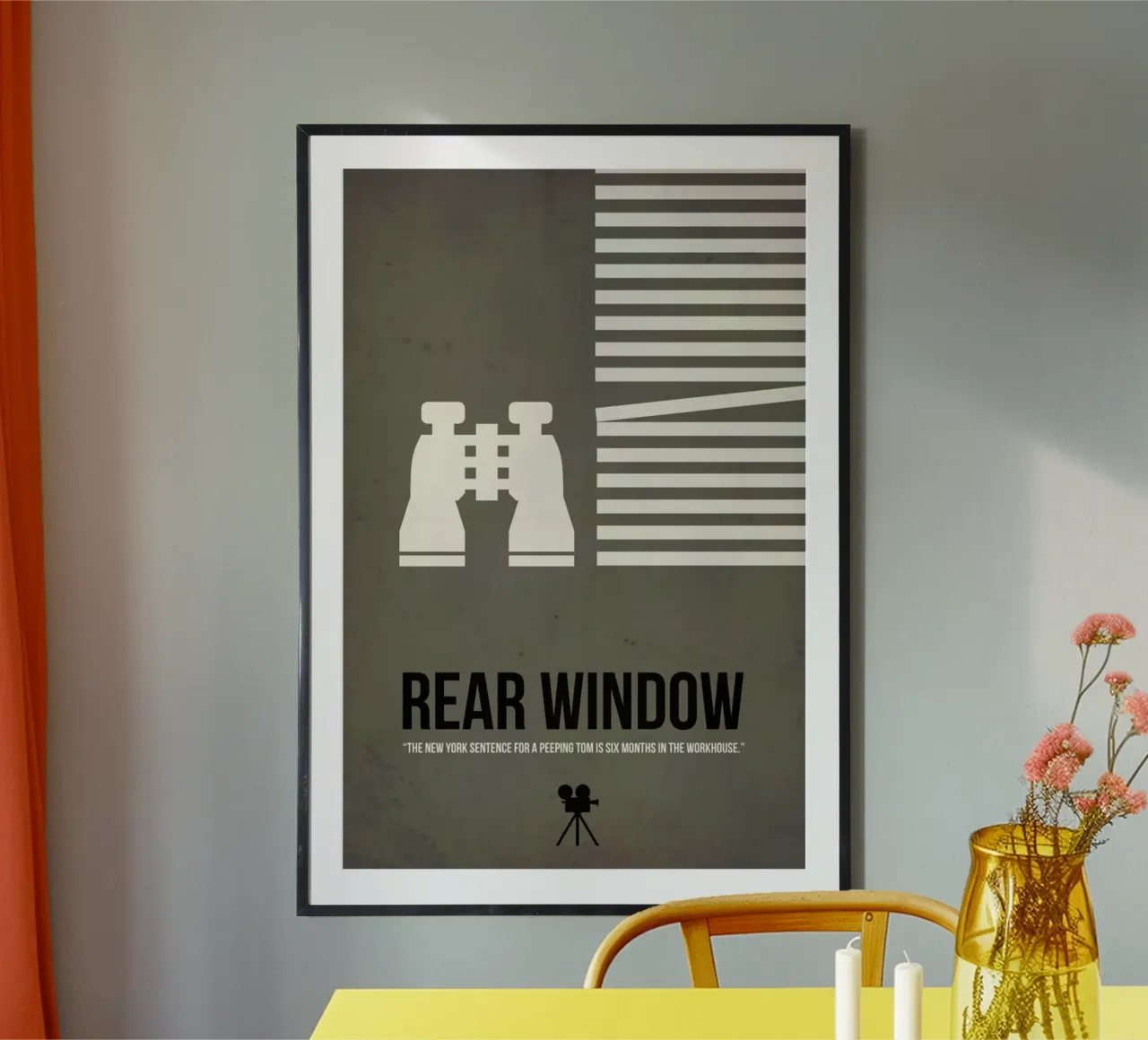 Rear Window carta hahnemühle da Naxart