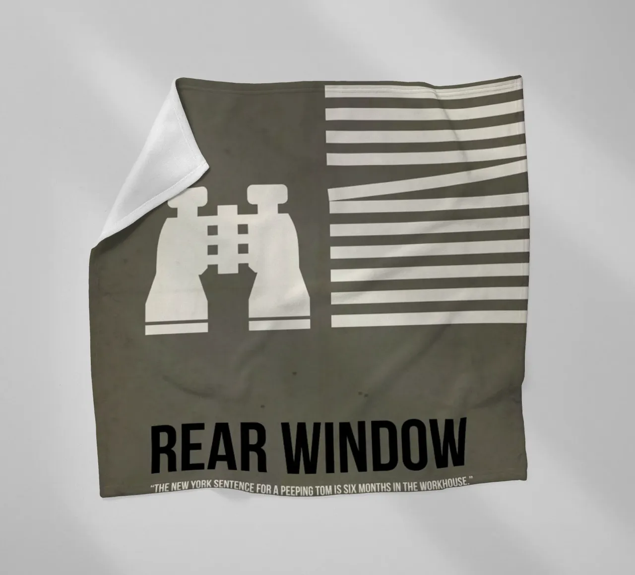 Rear Window coperta in pile da Naxart