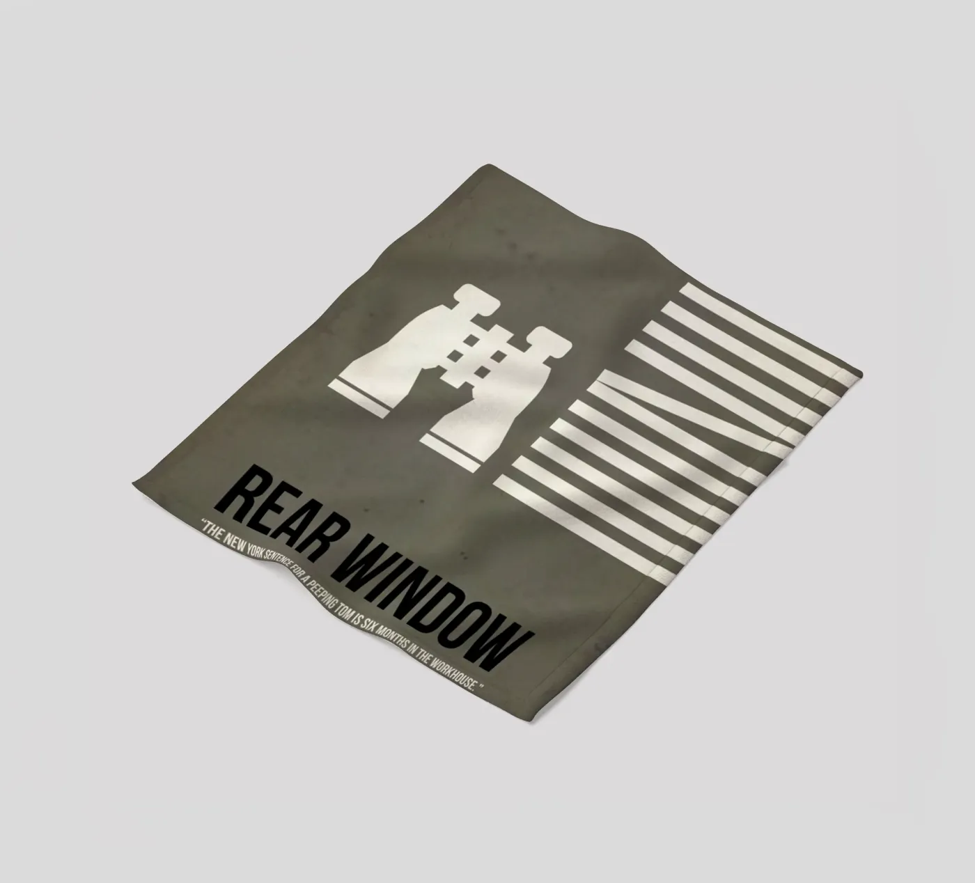 Rear Window Fleecedecke von Naxart