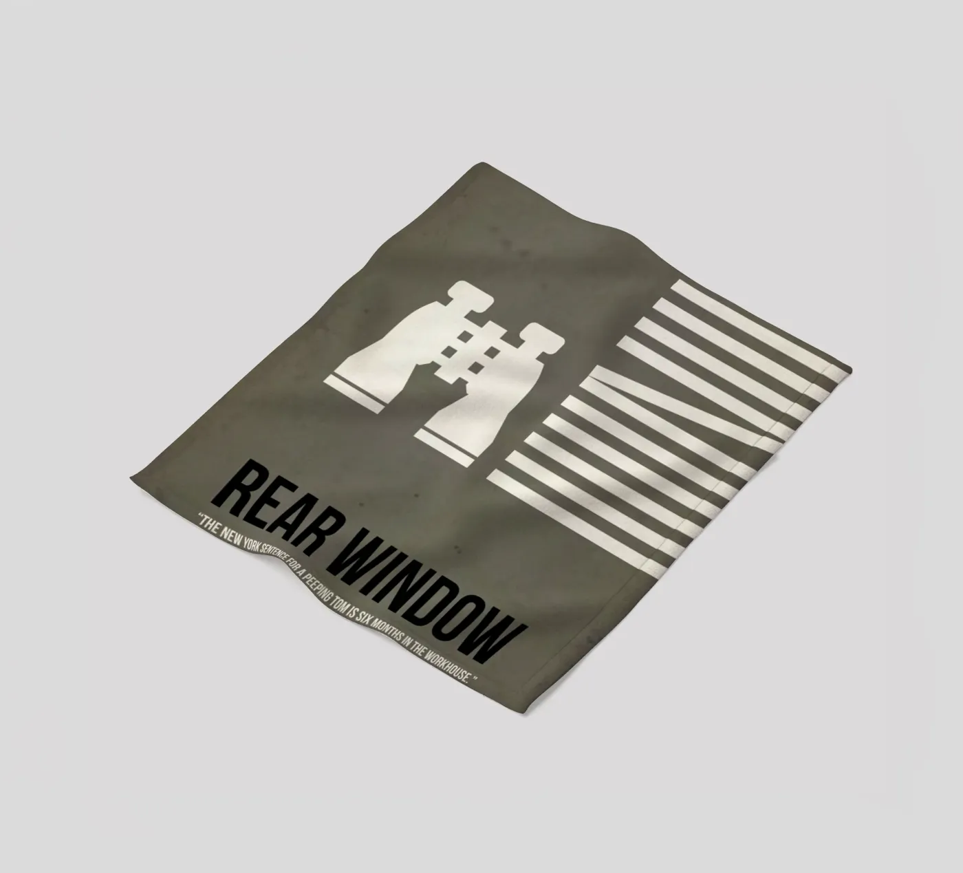 Rear Window fleecedeken van Naxart