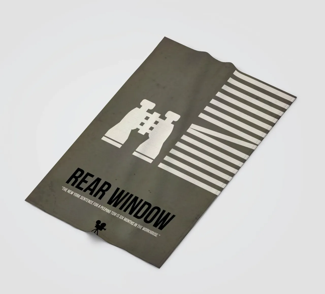 Rear Window coperta in pile da Naxart