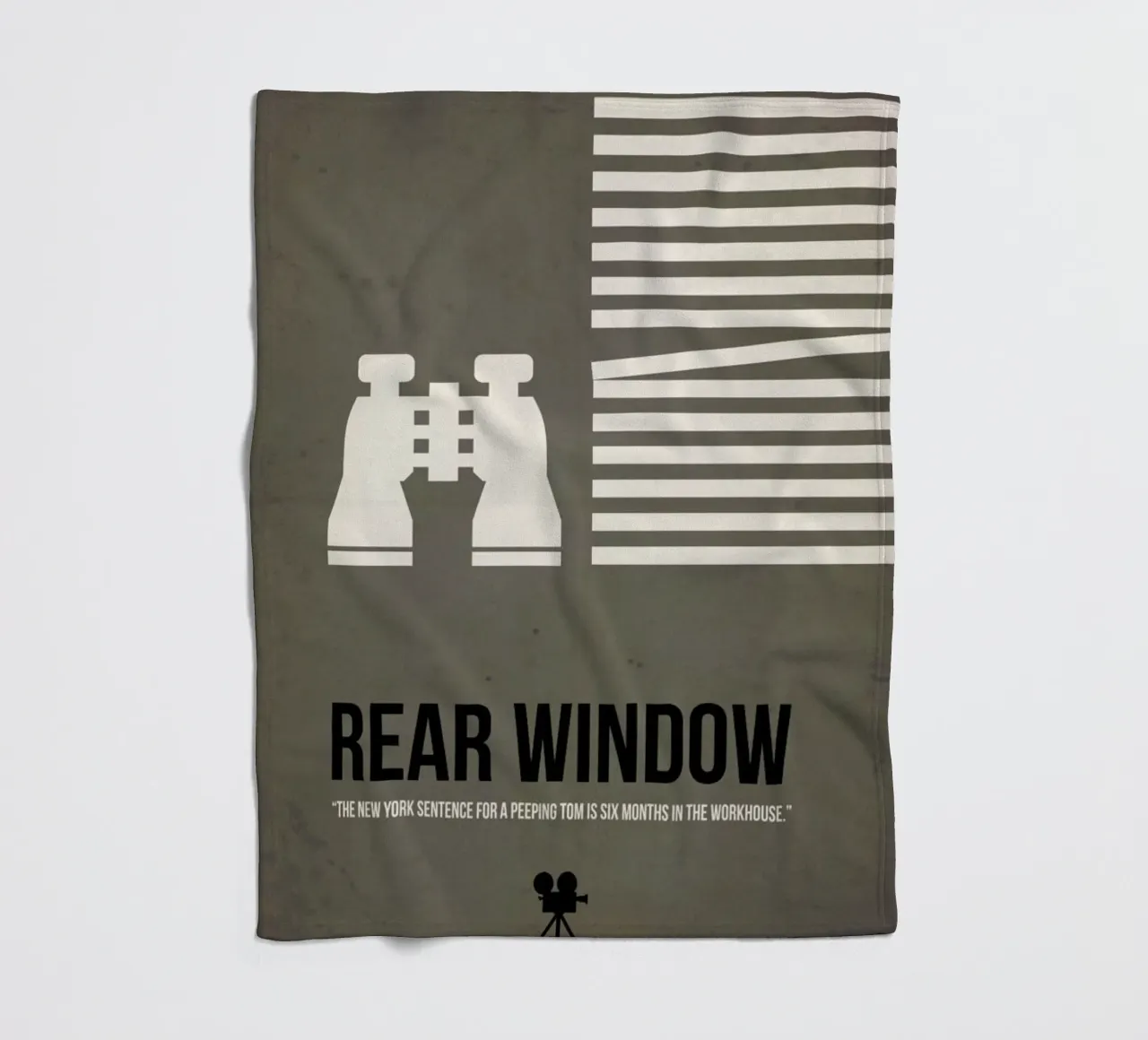 Rear Window coperta in pile da Naxart