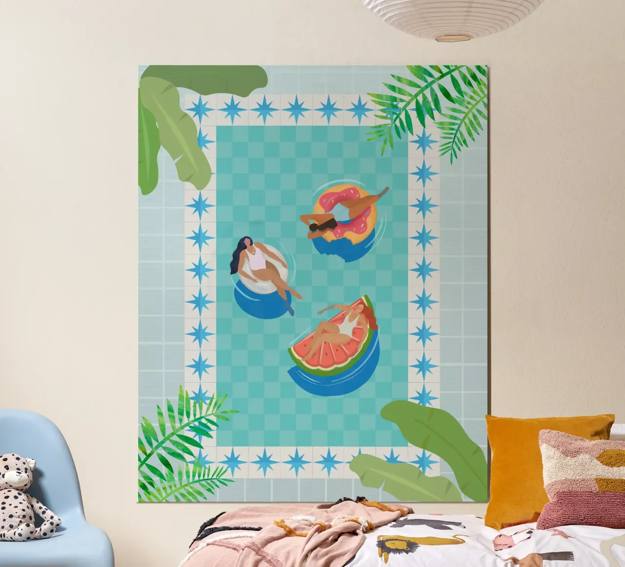 Pool Party poster da PetrArts