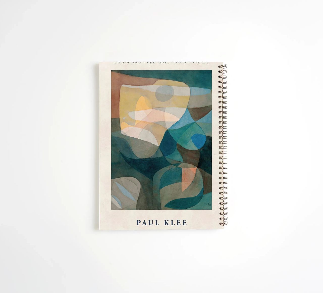 Color And I Are One spiral notebook by Mirei Aguerro