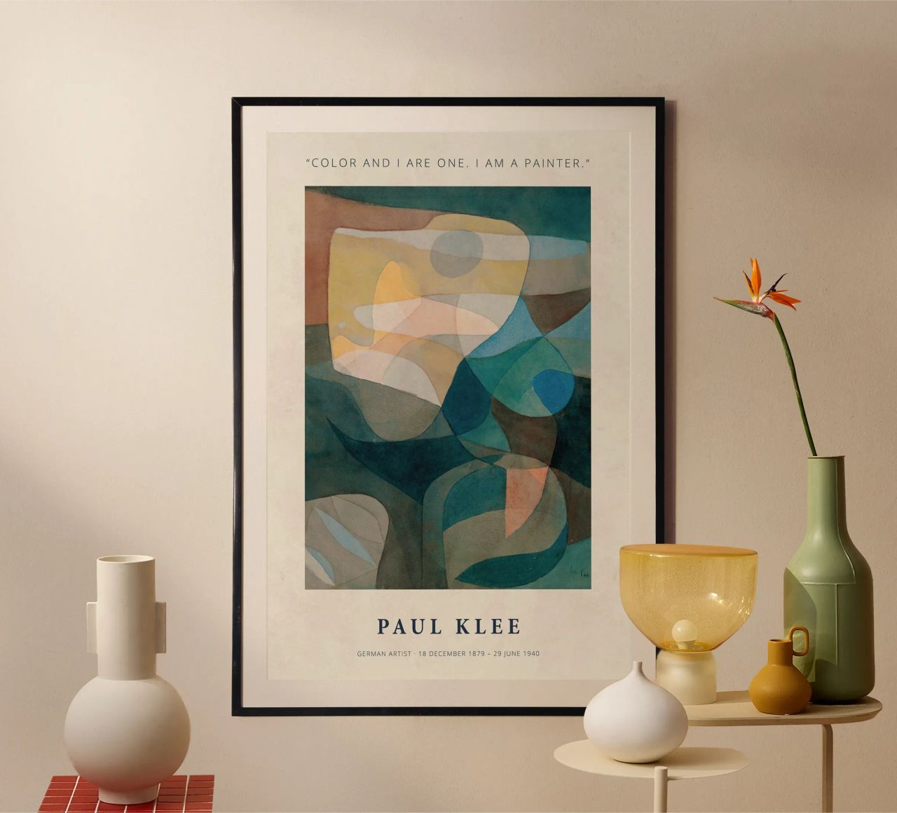 Color And I Are One poster by Mirei Aguerro