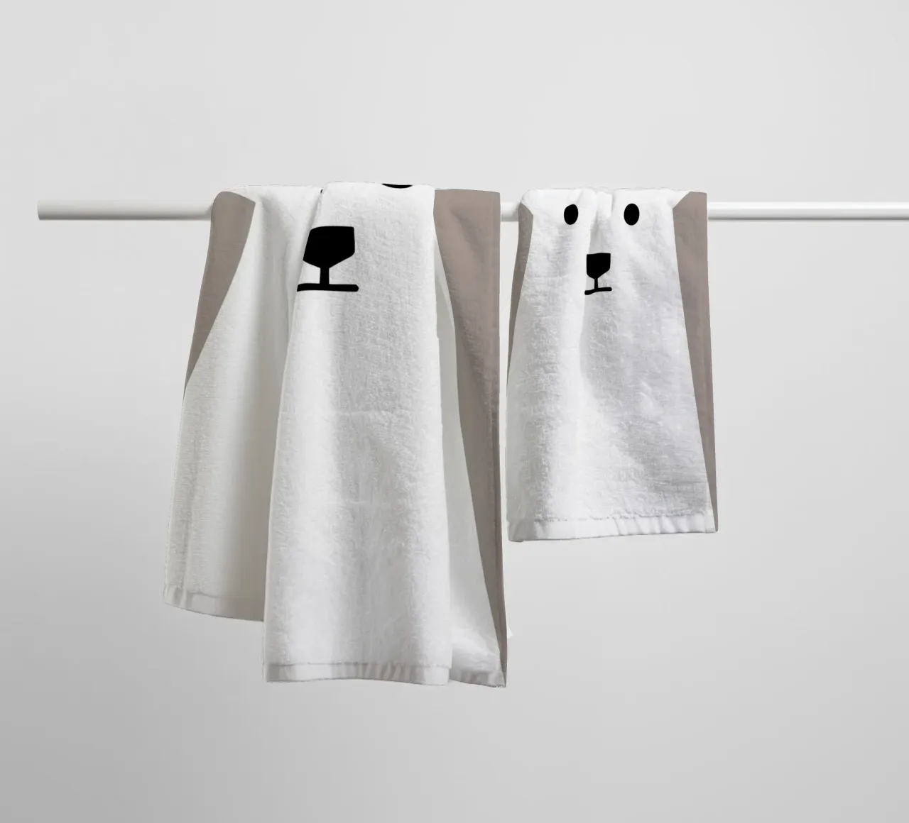 Animale della nursery - orso asciugamano da bagno da Little Dean