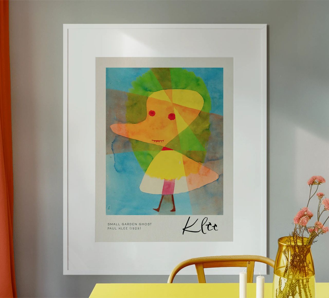 Small Garden Ghost poster by Mirei Aguerro