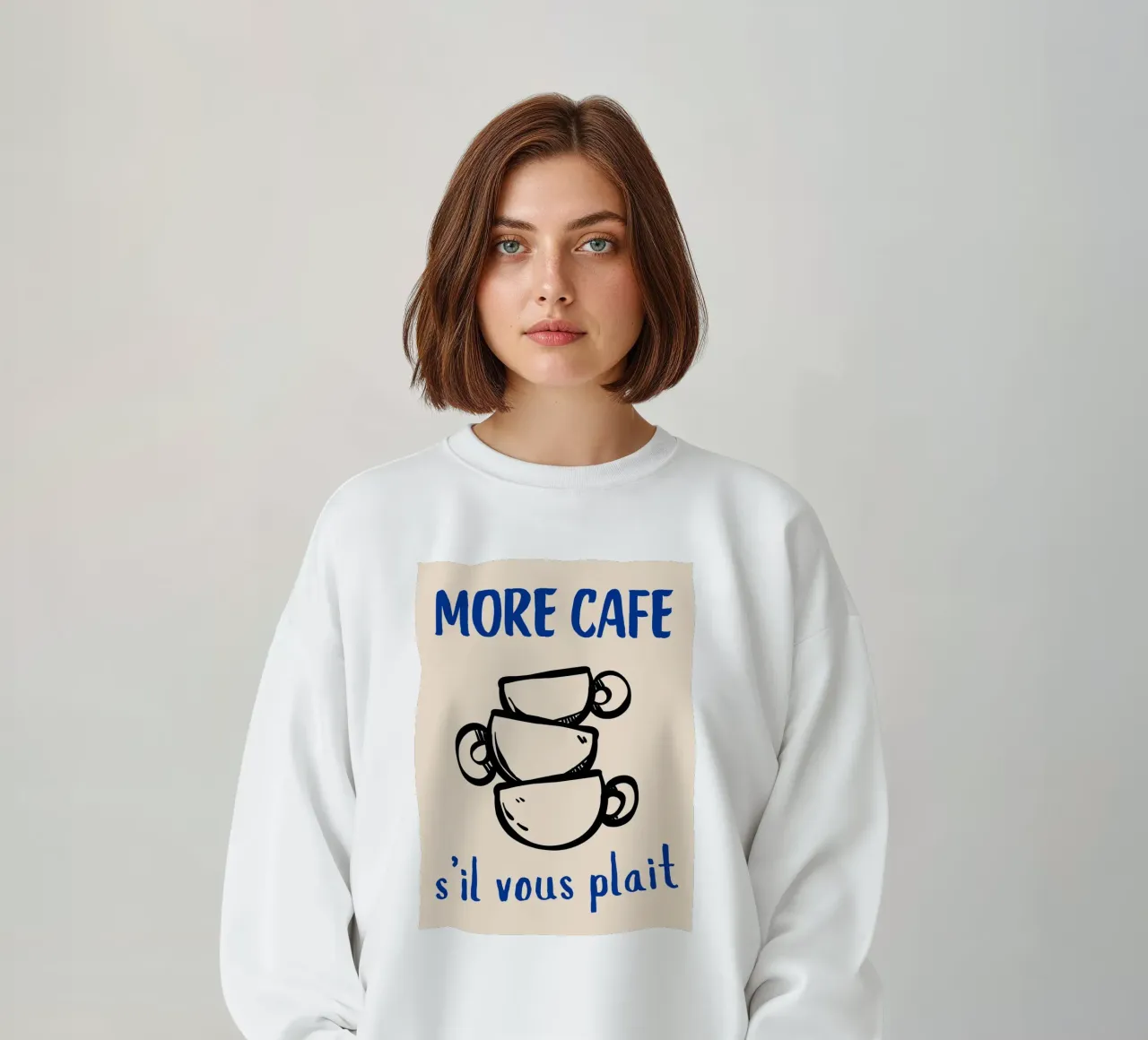 Altro Café S'il Vous Plaît felpa da pdigitalprints