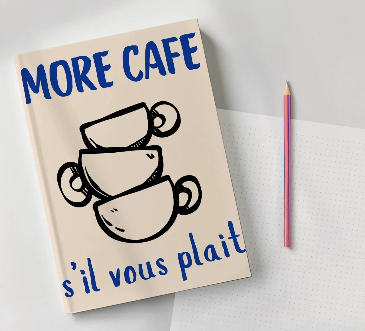 Altro Café S'il Vous Plaît diario da pdigitalprints