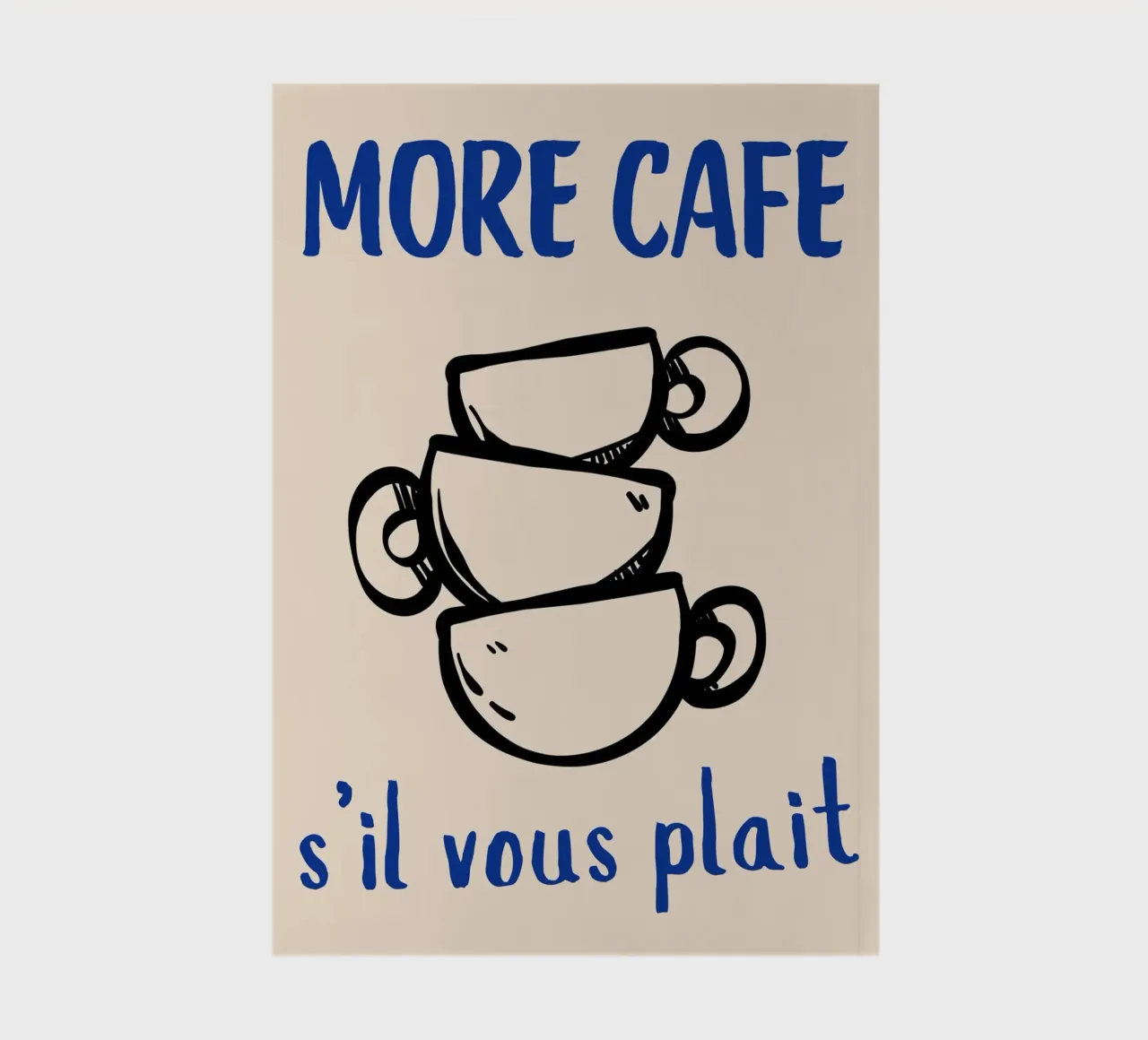 Altro Café S'il Vous Plaît diario da pdigitalprints