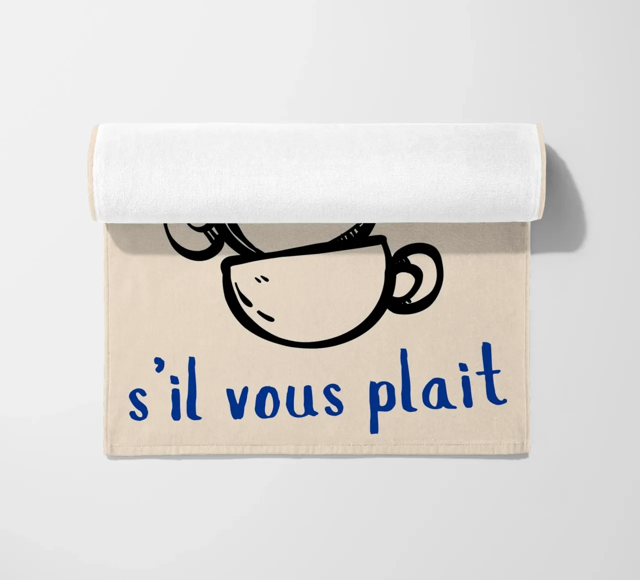 Altro Café S'il Vous Plaît telo mare da pdigitalprints