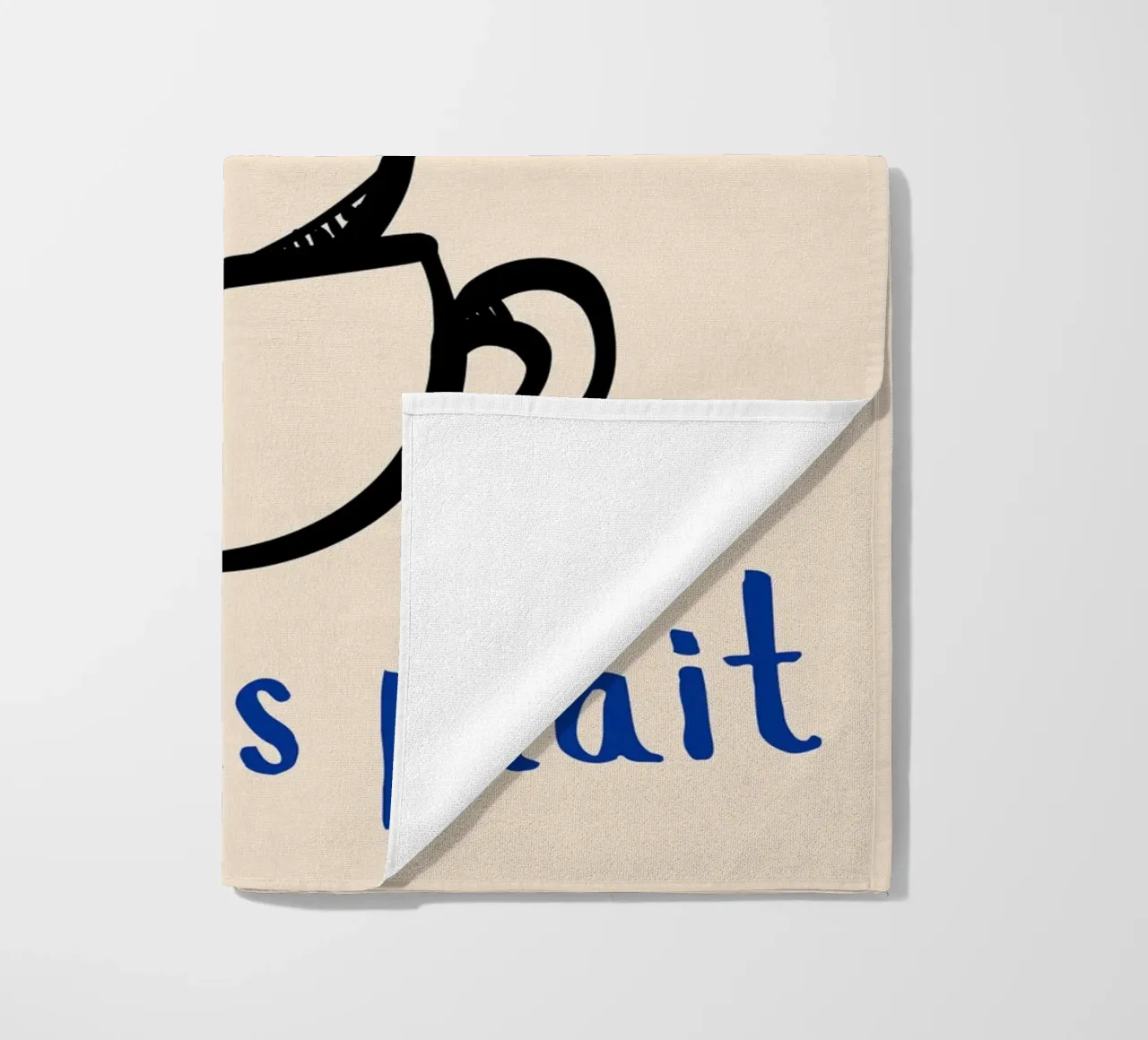 Altro Café S'il Vous Plaît telo mare da pdigitalprints