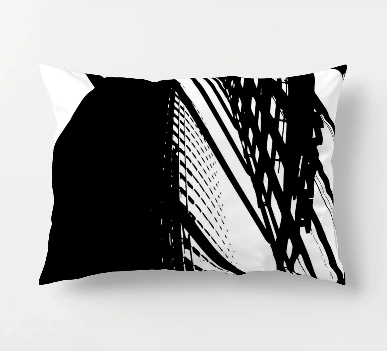 Concrete Geometry: Berlin from Below cuscino da Silhouetica