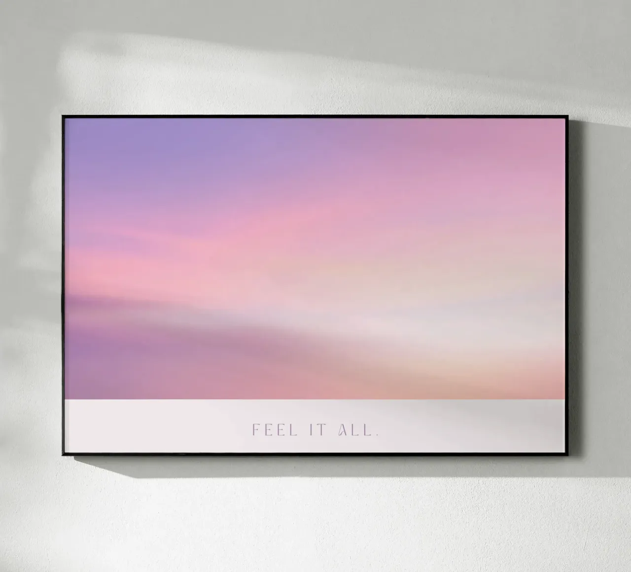 Feel It All plexiglass da treechild