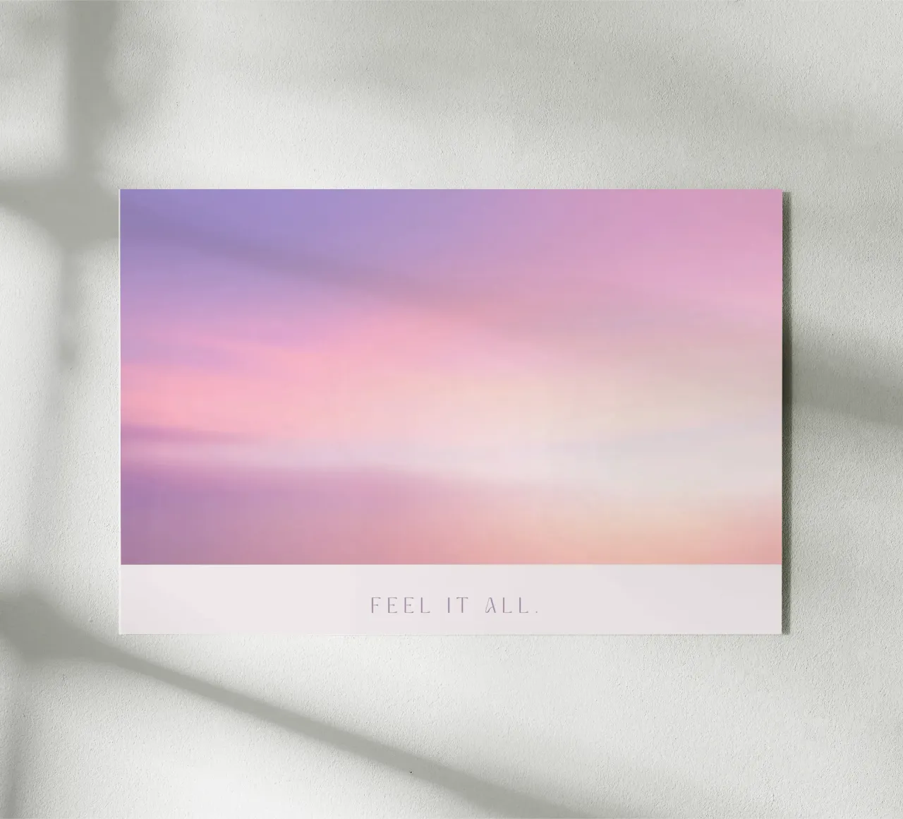 Feel It All plexiglass da treechild