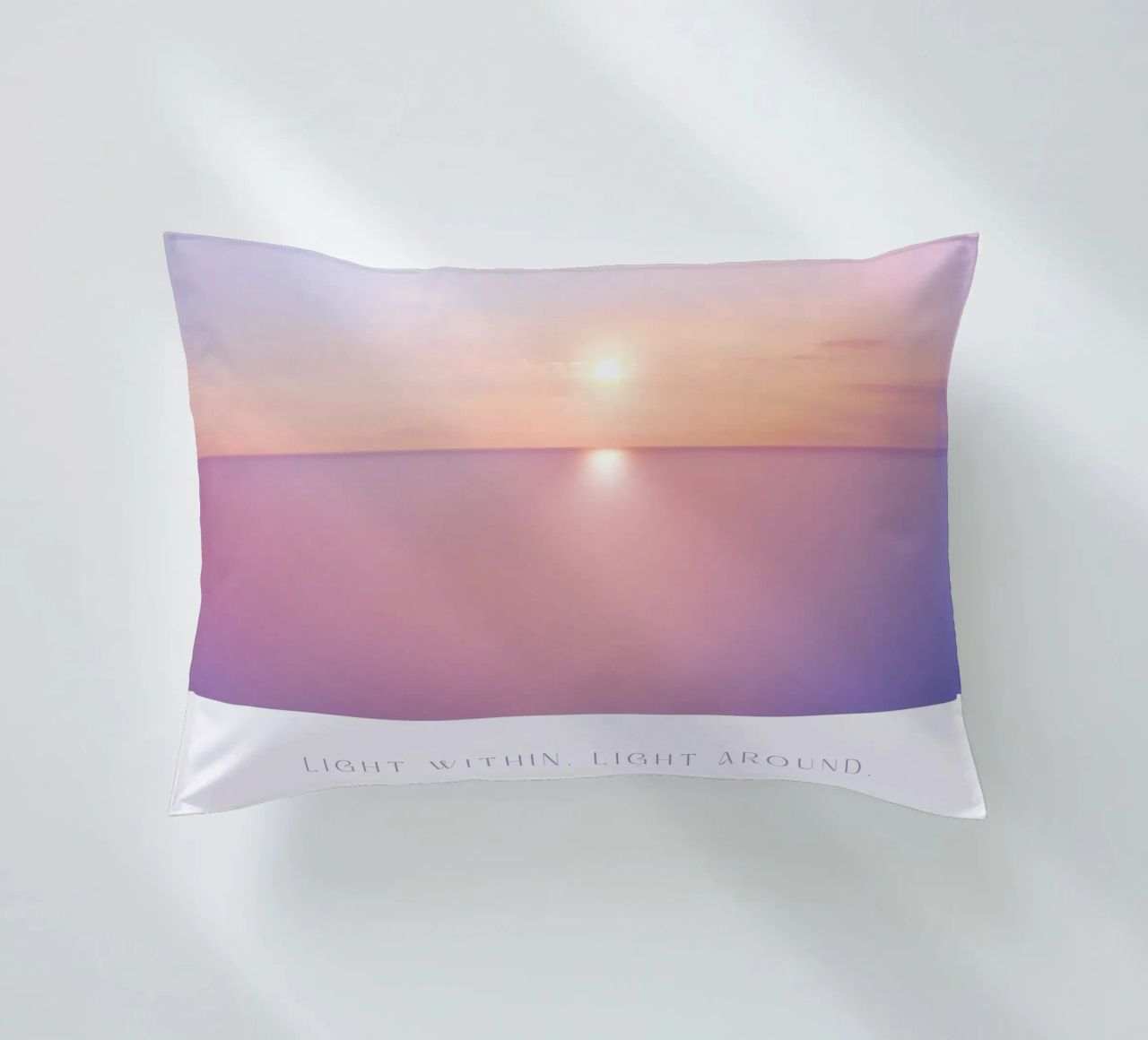 Light Within. Light Around cuscino da treechild