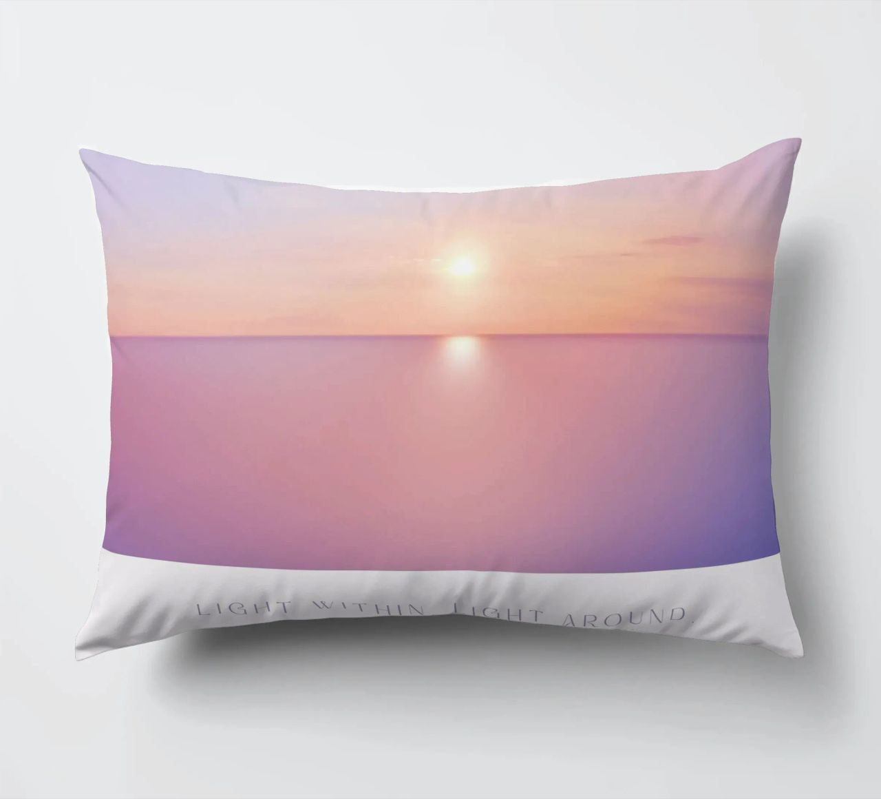 Light Within. Light Around cuscino da treechild