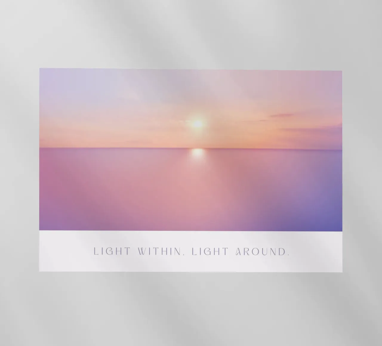 Light Within. Light Around backlit folie van treechild