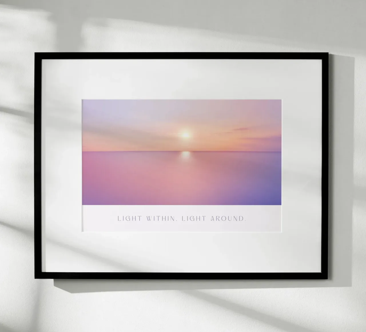 Light Within. Light Around poster de treechild