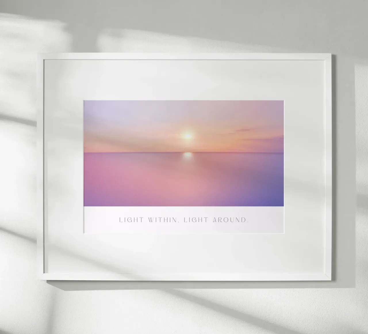 Light Within. Light Around poster de treechild