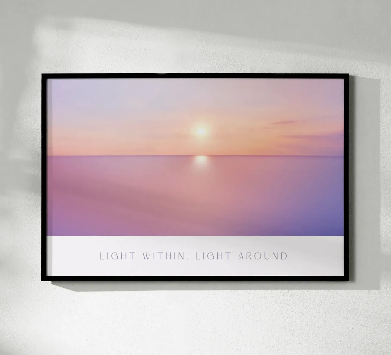 Light Within. Light Around poster de treechild