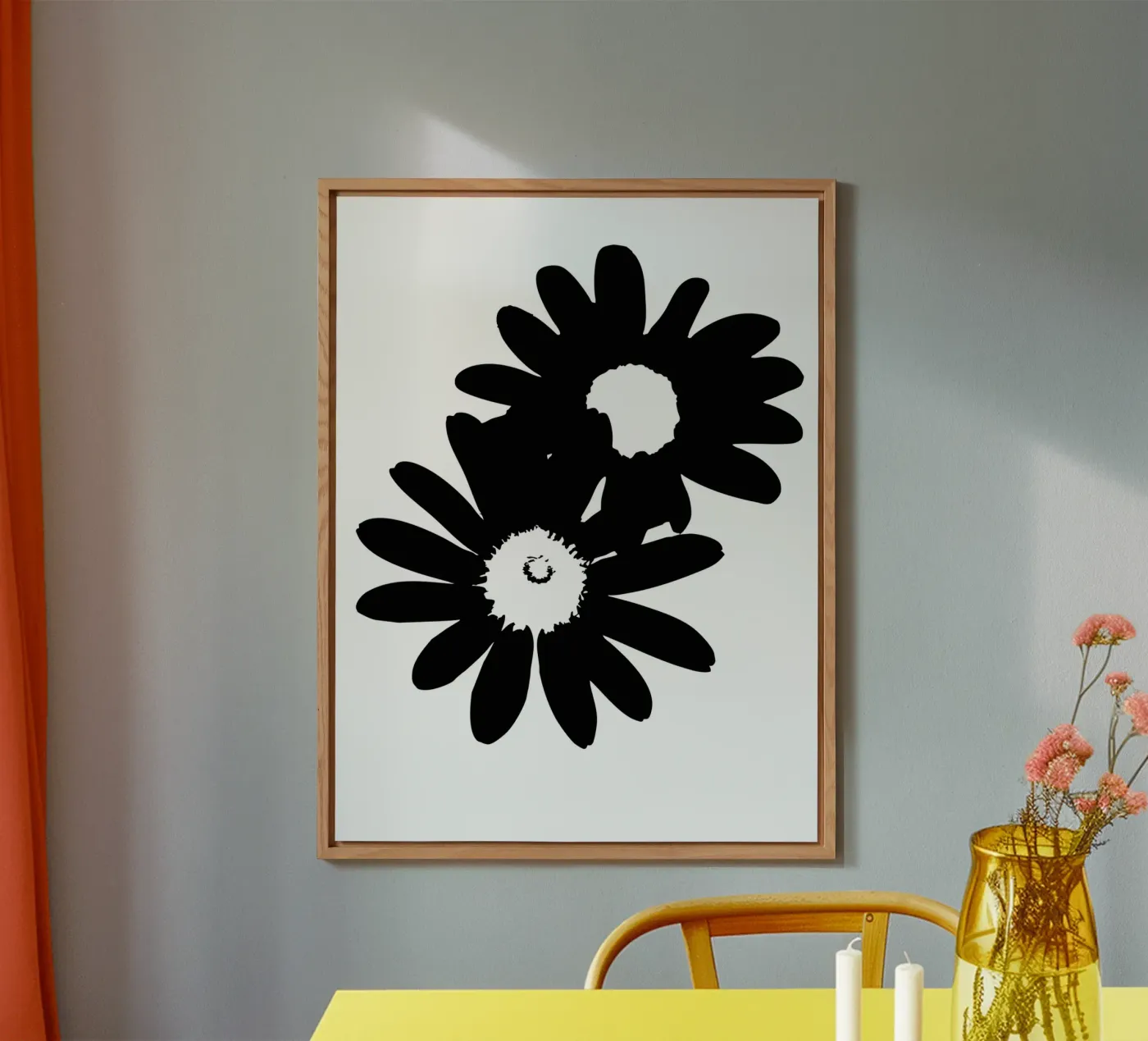 Petal Echo alluminio dibond da Silhouetica