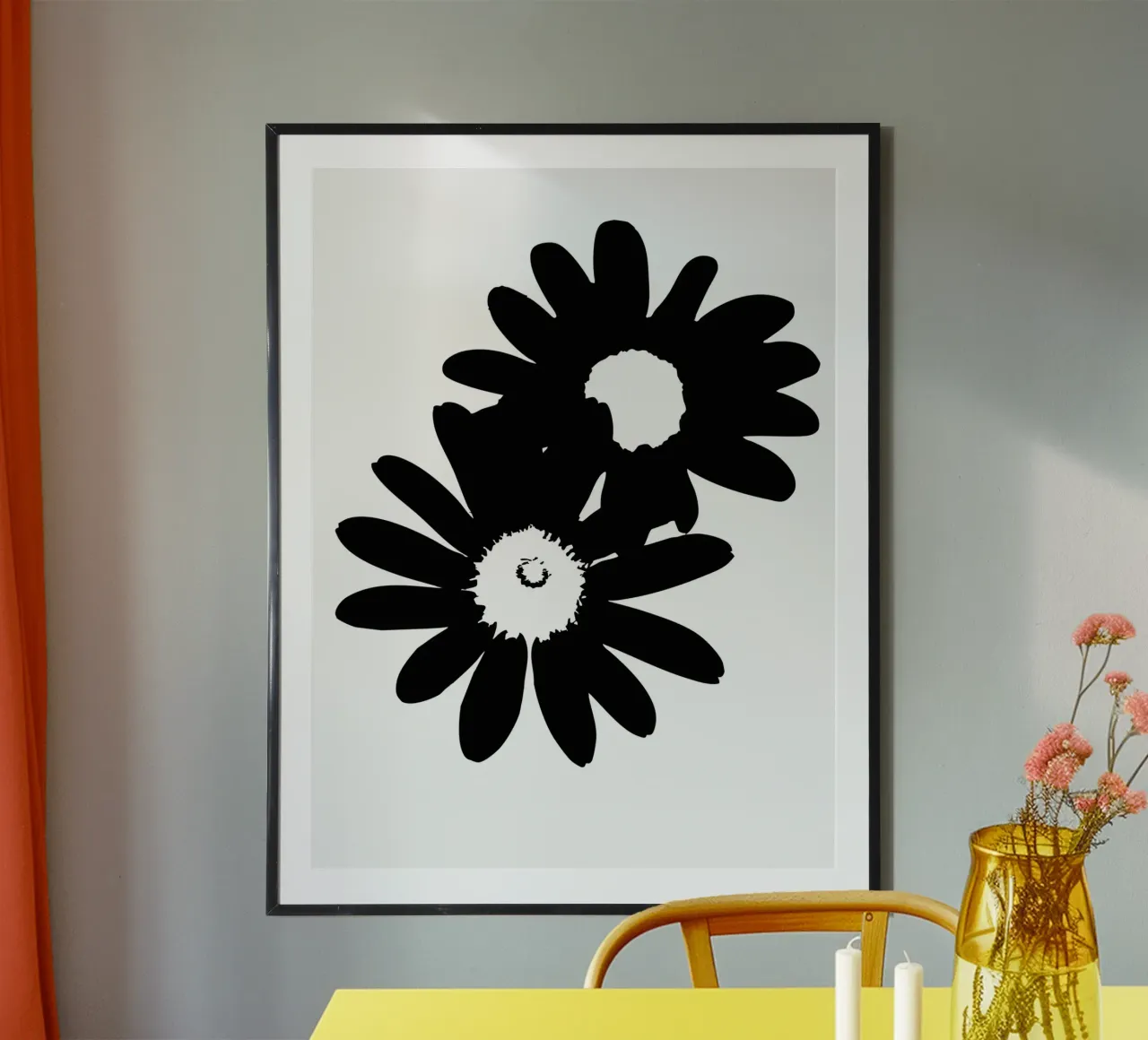 Petal Echo poster da Silhouetica