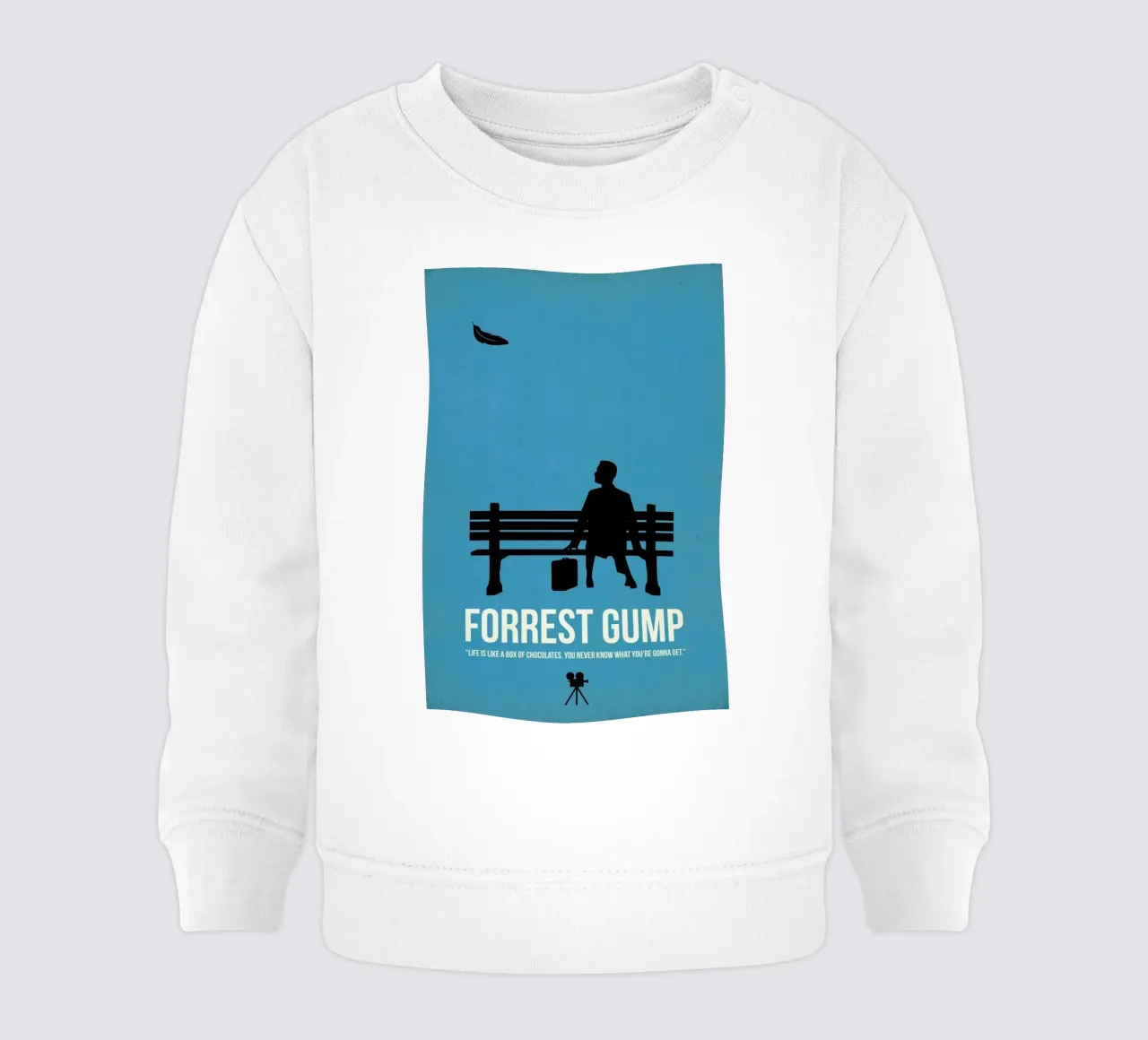 Forrest Gump felpa neonato da Naxart