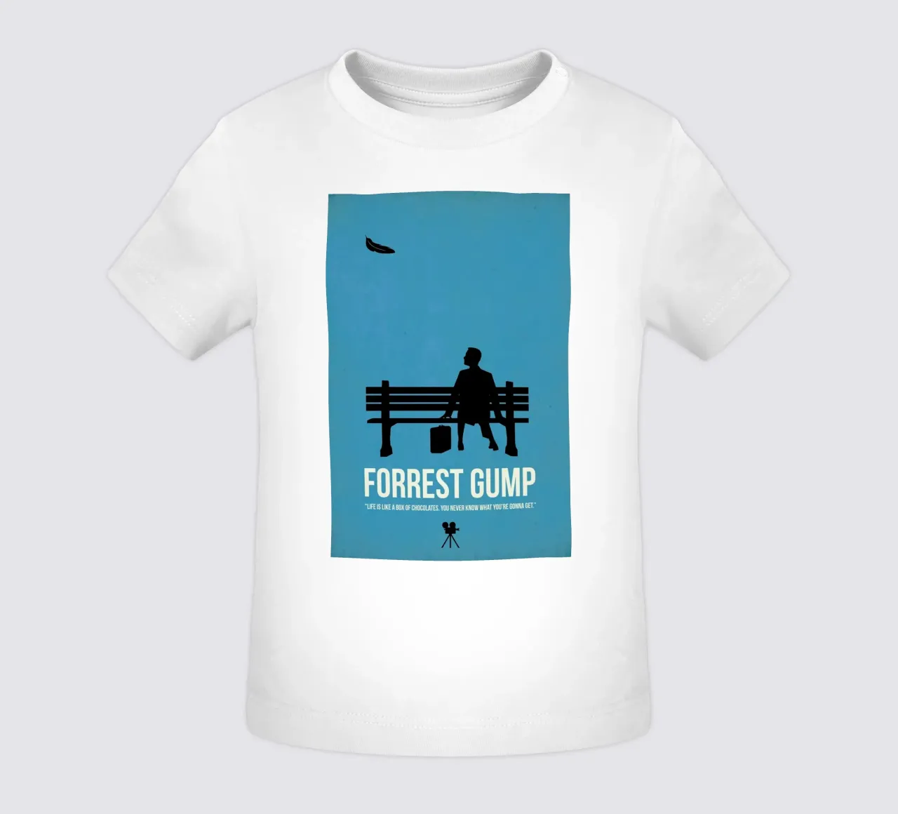 Forrest Gump maglietta neonato da Naxart