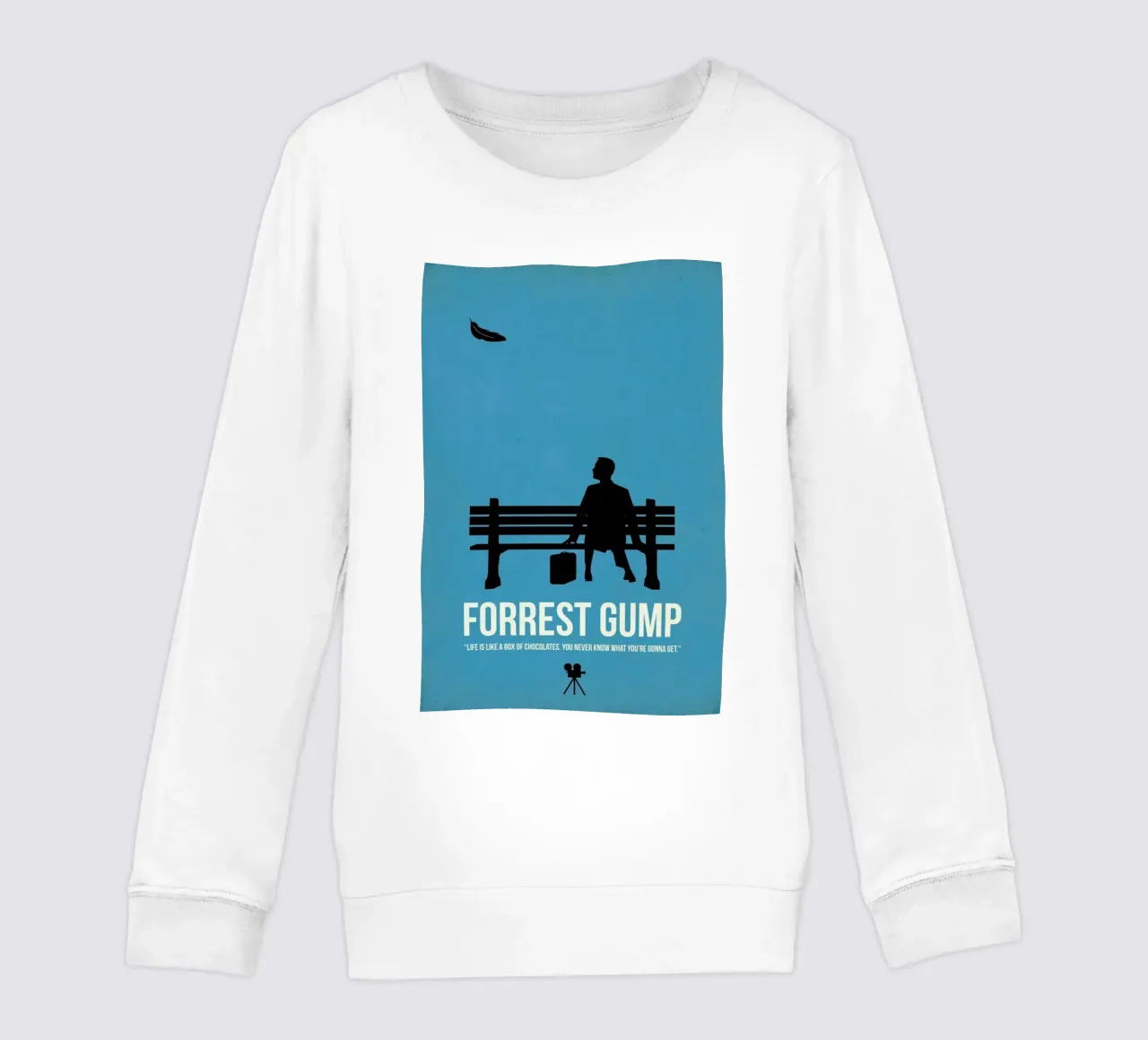 Forrest Gump felpa bambino da Naxart