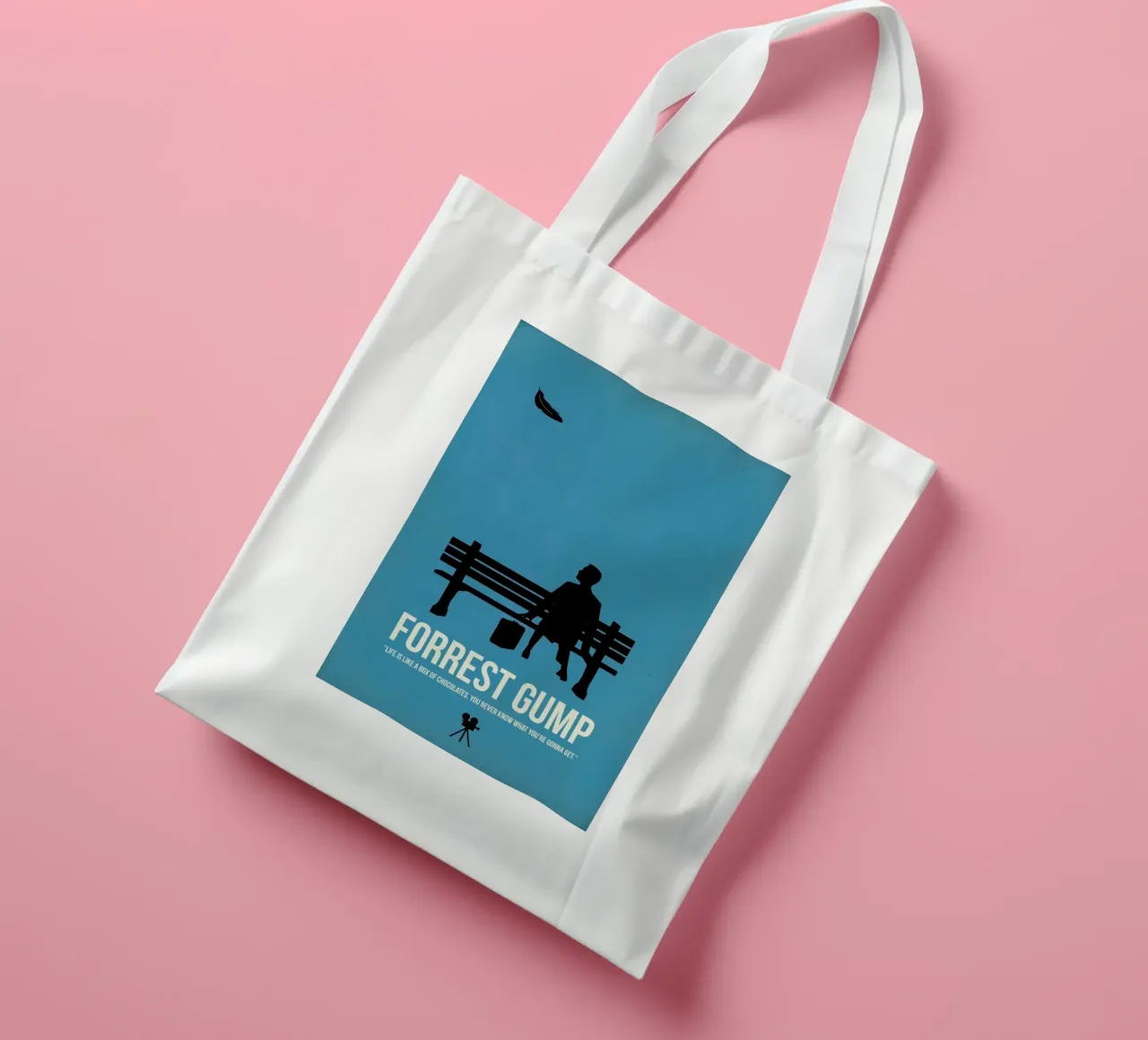 Forrest Gump borsa in juta da Naxart