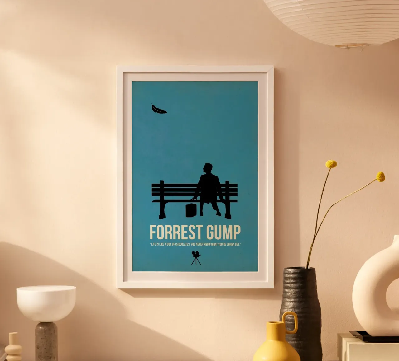 Forrest Gump poster van Naxart