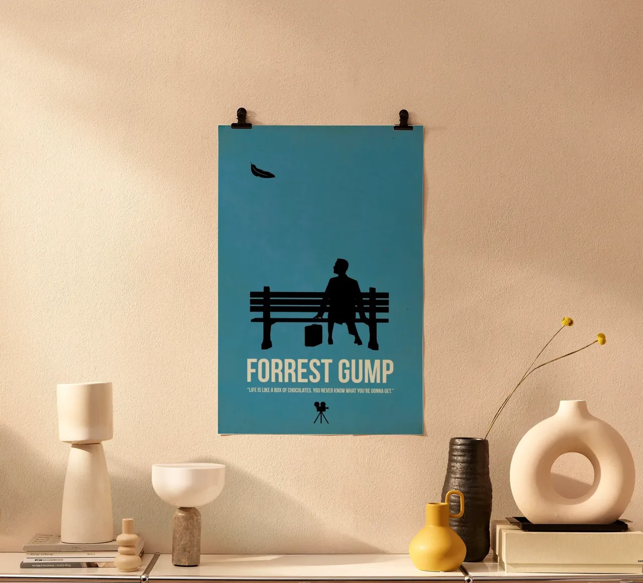 Forrest Gump poster van Naxart