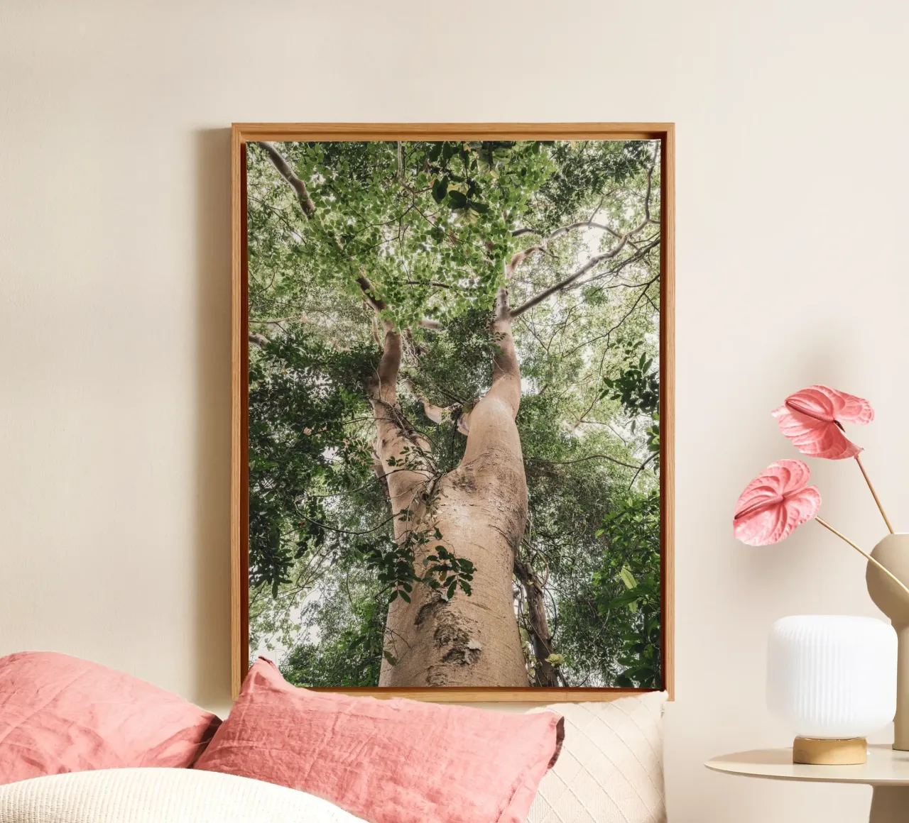 Giant tree in Uganda canvas van photolovers