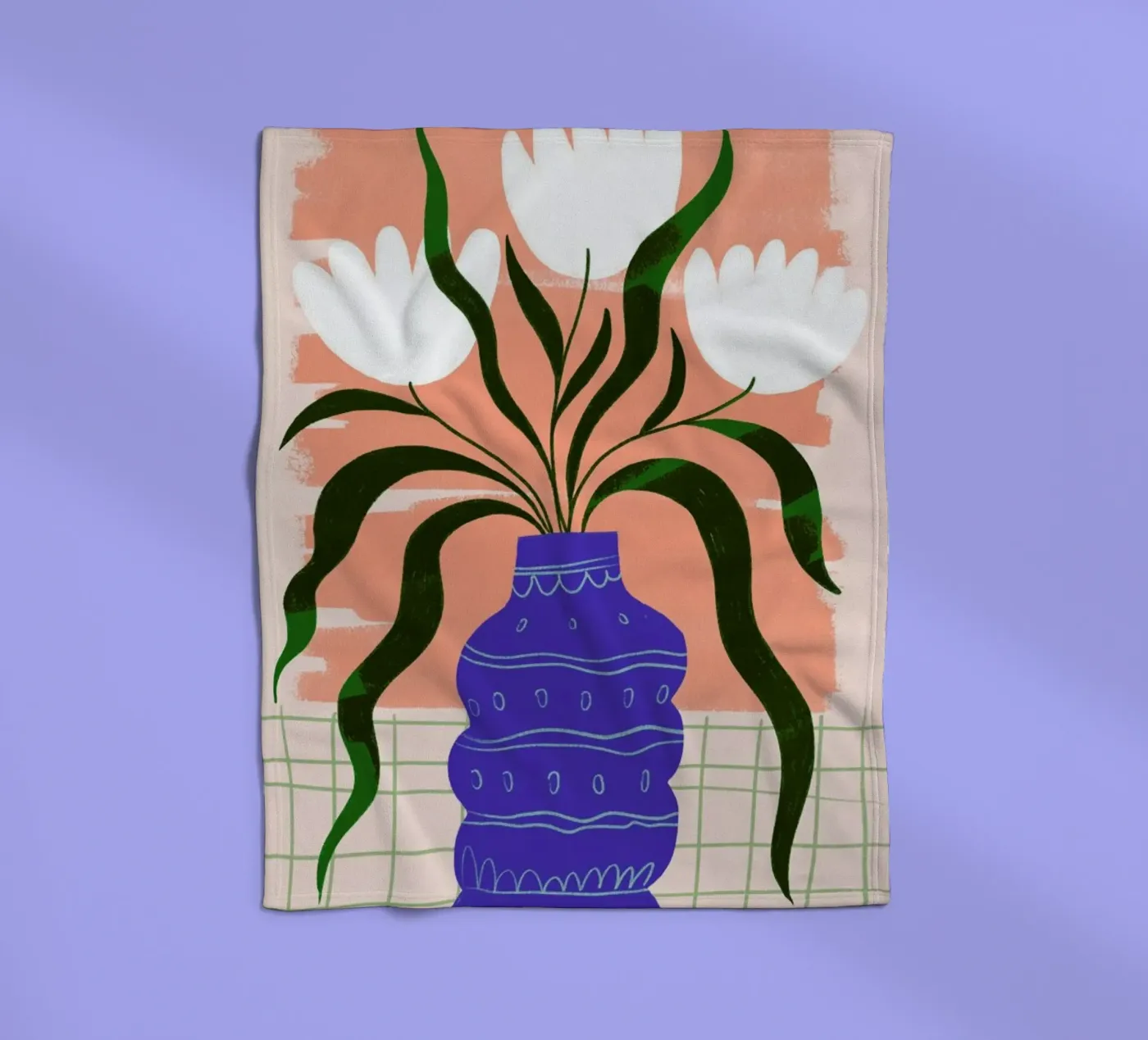 Snowdrops fleecedeken van Pure