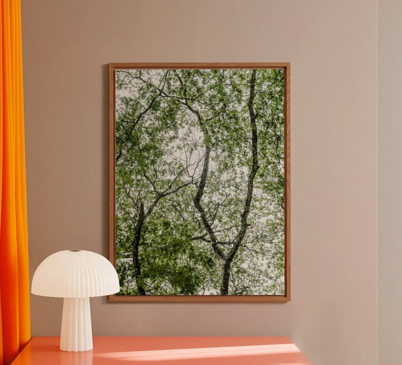 Tree in a forest alluminio dibond da photolovers