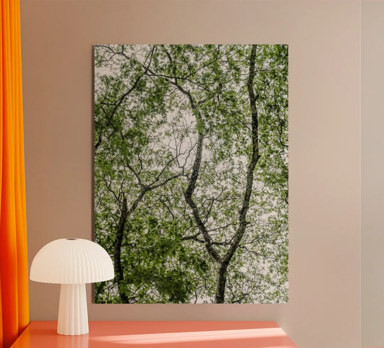 Tree in a forest alluminio dibond da photolovers