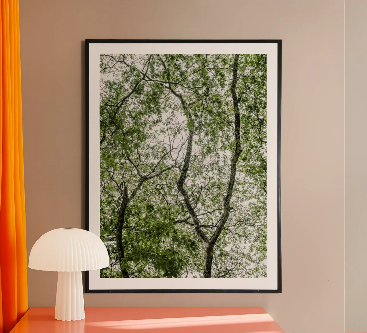 Tree in a forest carta hahnemühle da photolovers