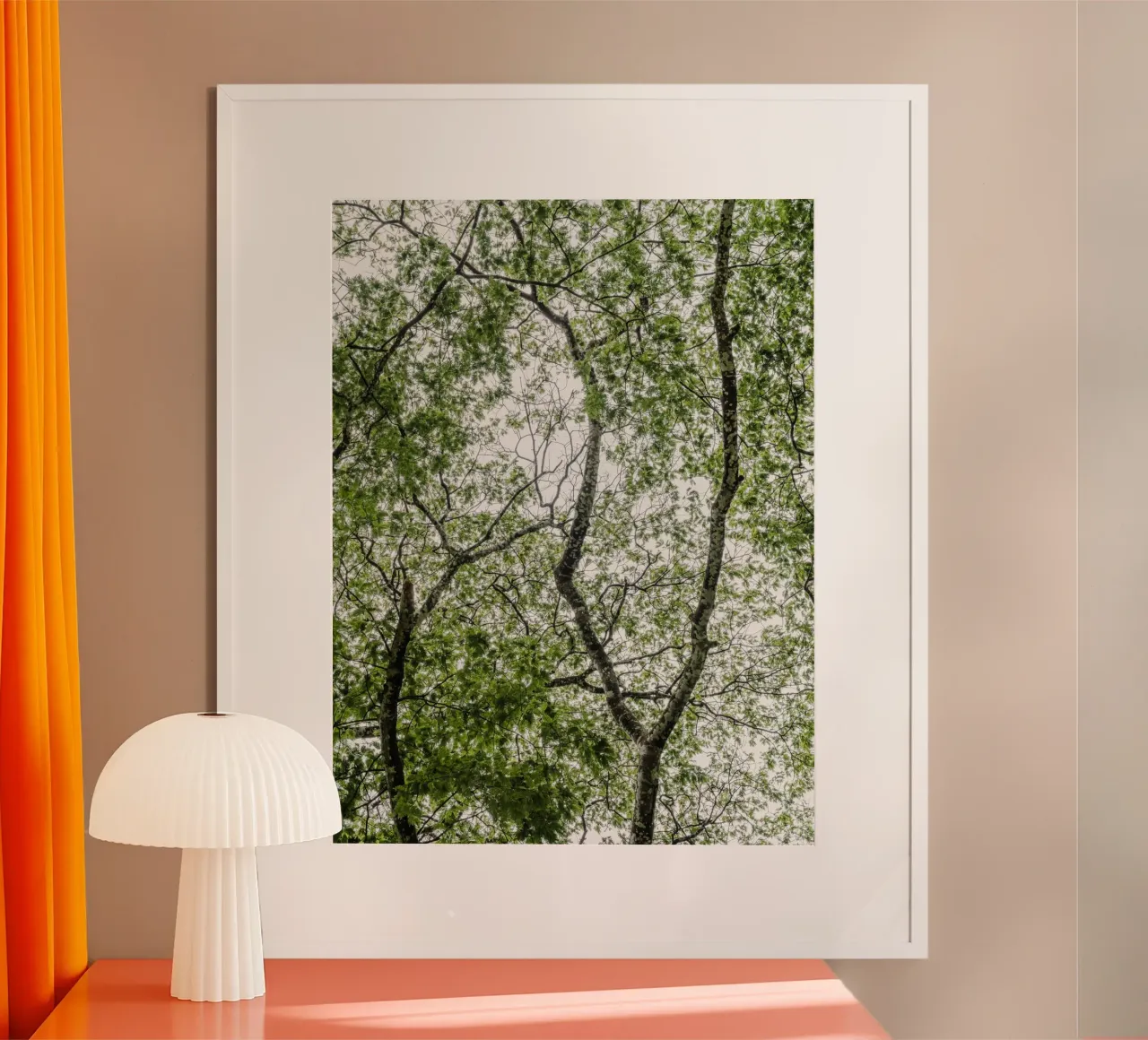 Tree in a forest carta hahnemühle da photolovers