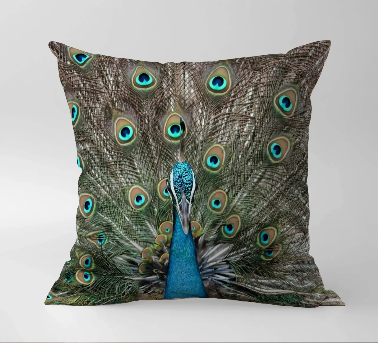 Peacock cuscino da photolovers