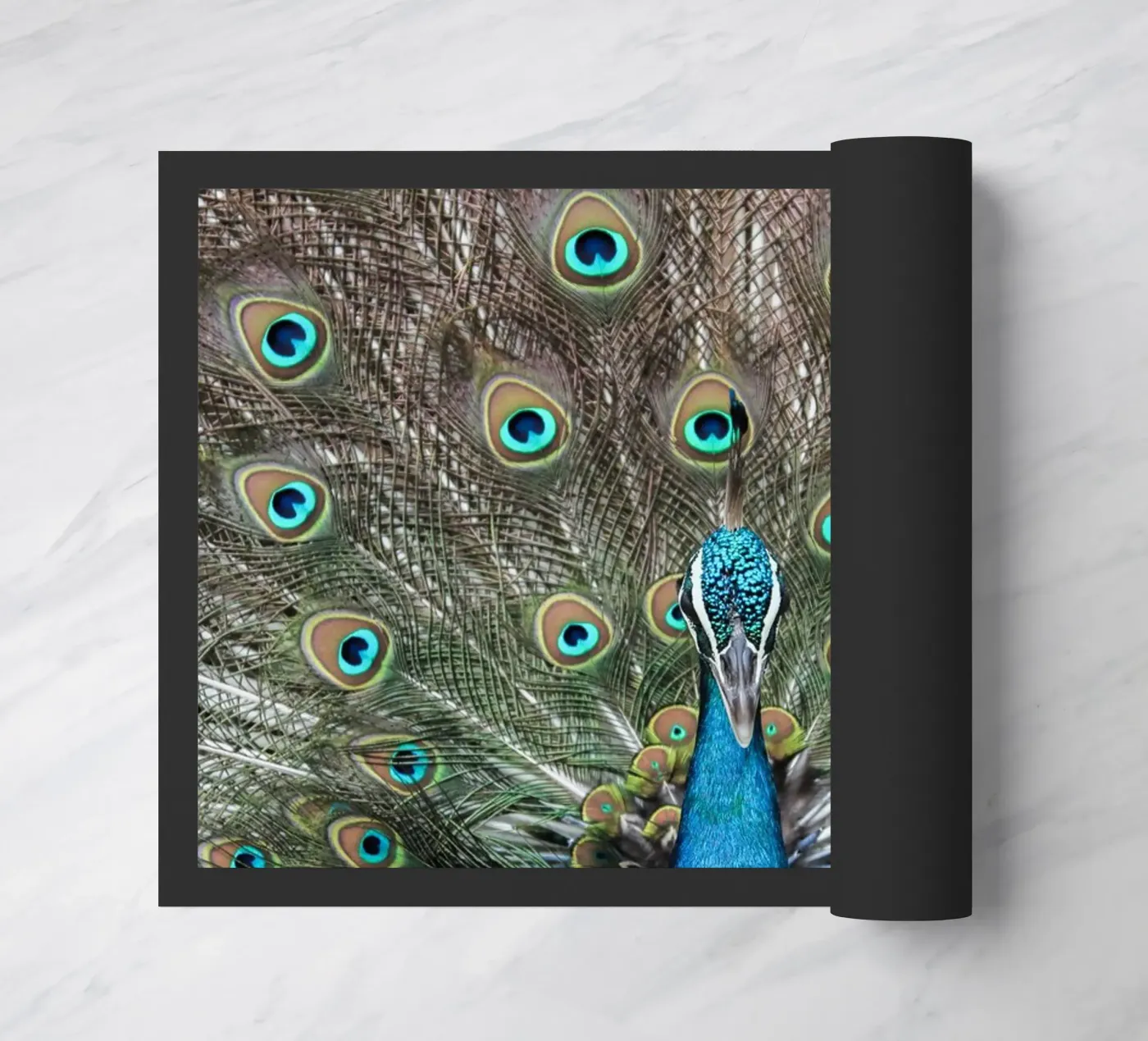 Peacock deurmat van photolovers