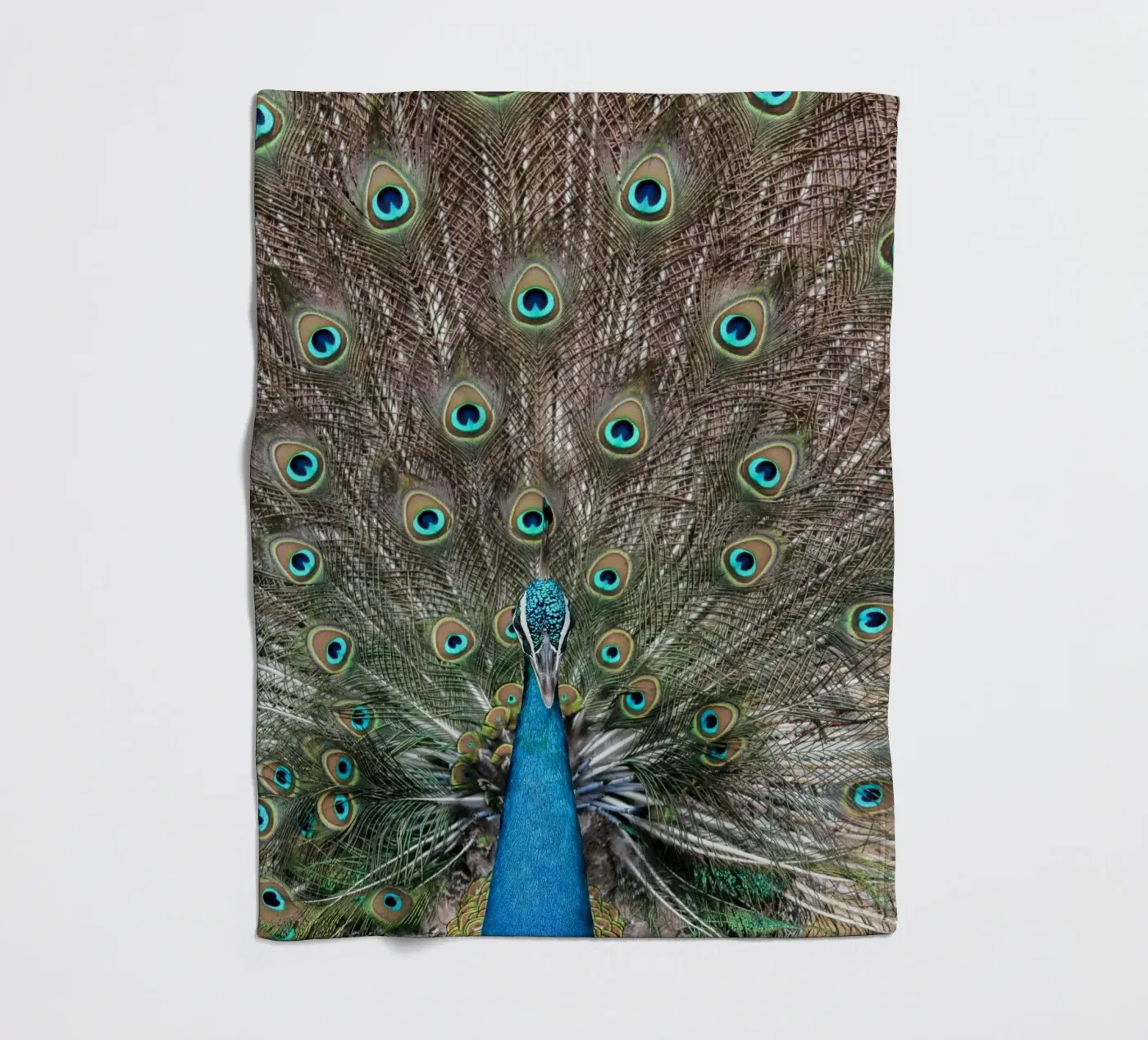 Peacock Fleecedecke von photolovers