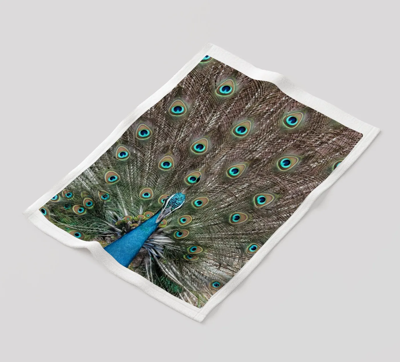 Peacock Fleecedecke von photolovers