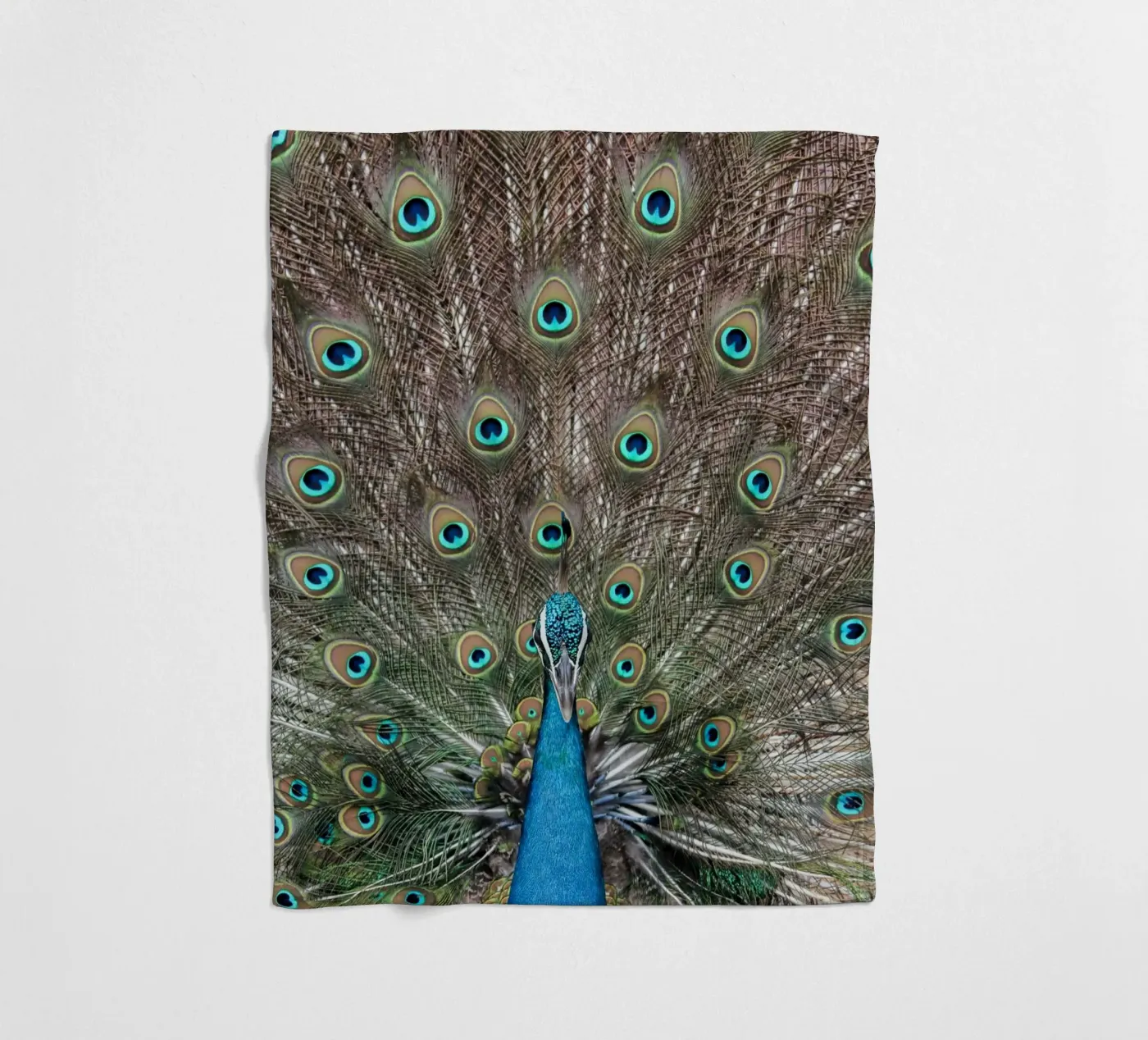 Peacock Fleecedecke von photolovers