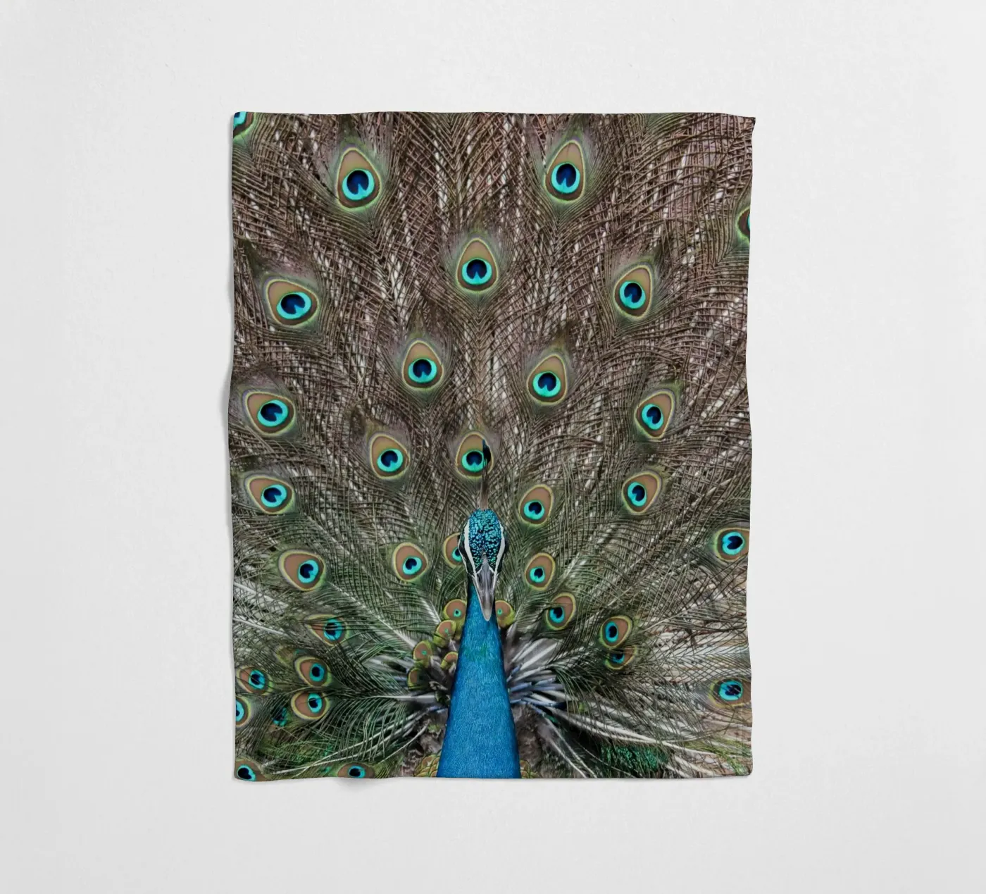 Peacock fleecedeken van photolovers