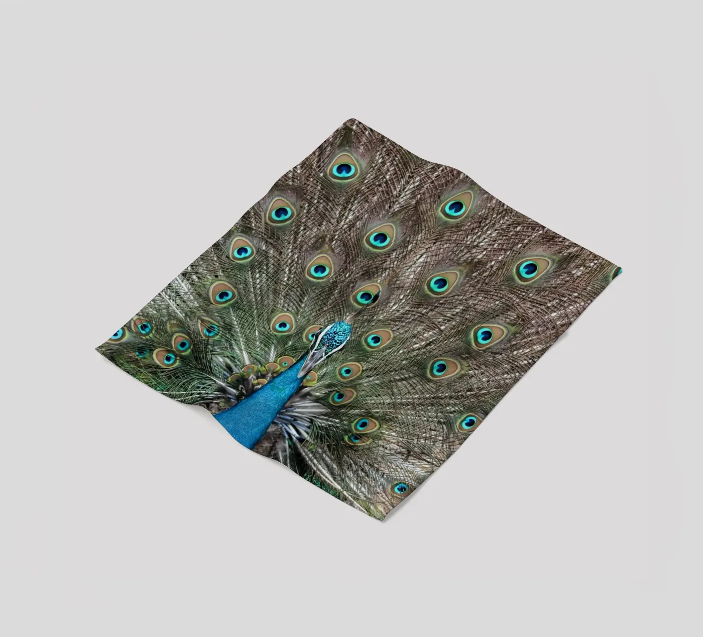 Peacock Fleecedecke von photolovers