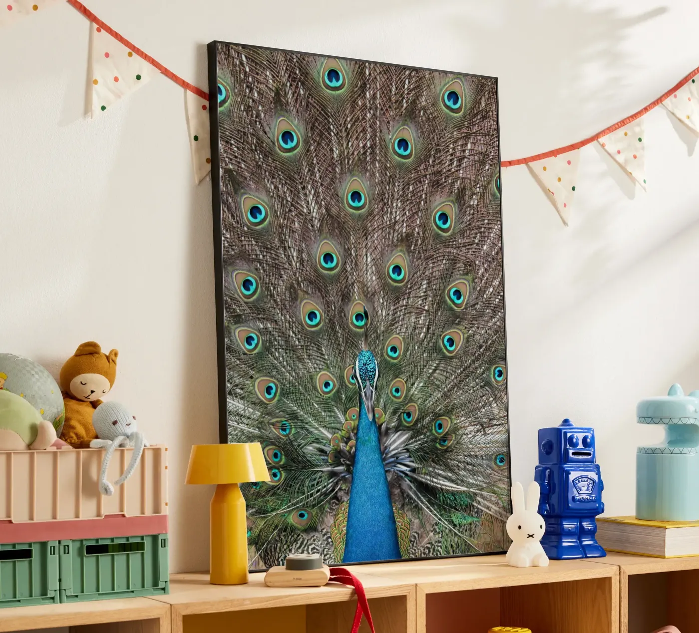 Peacock forex plate by photolovers